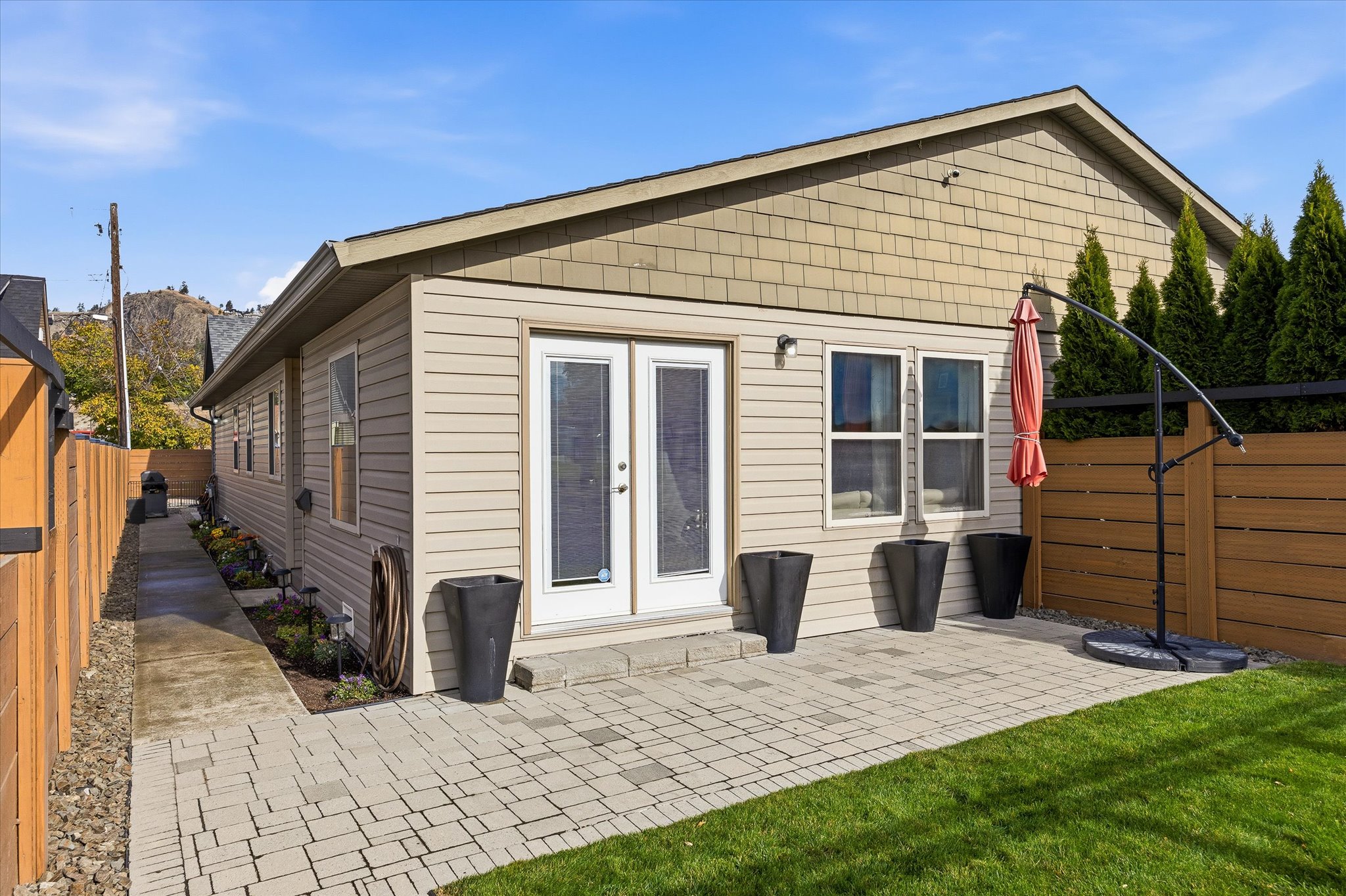 Front exterior and patio at 1088 Coronation Avenue