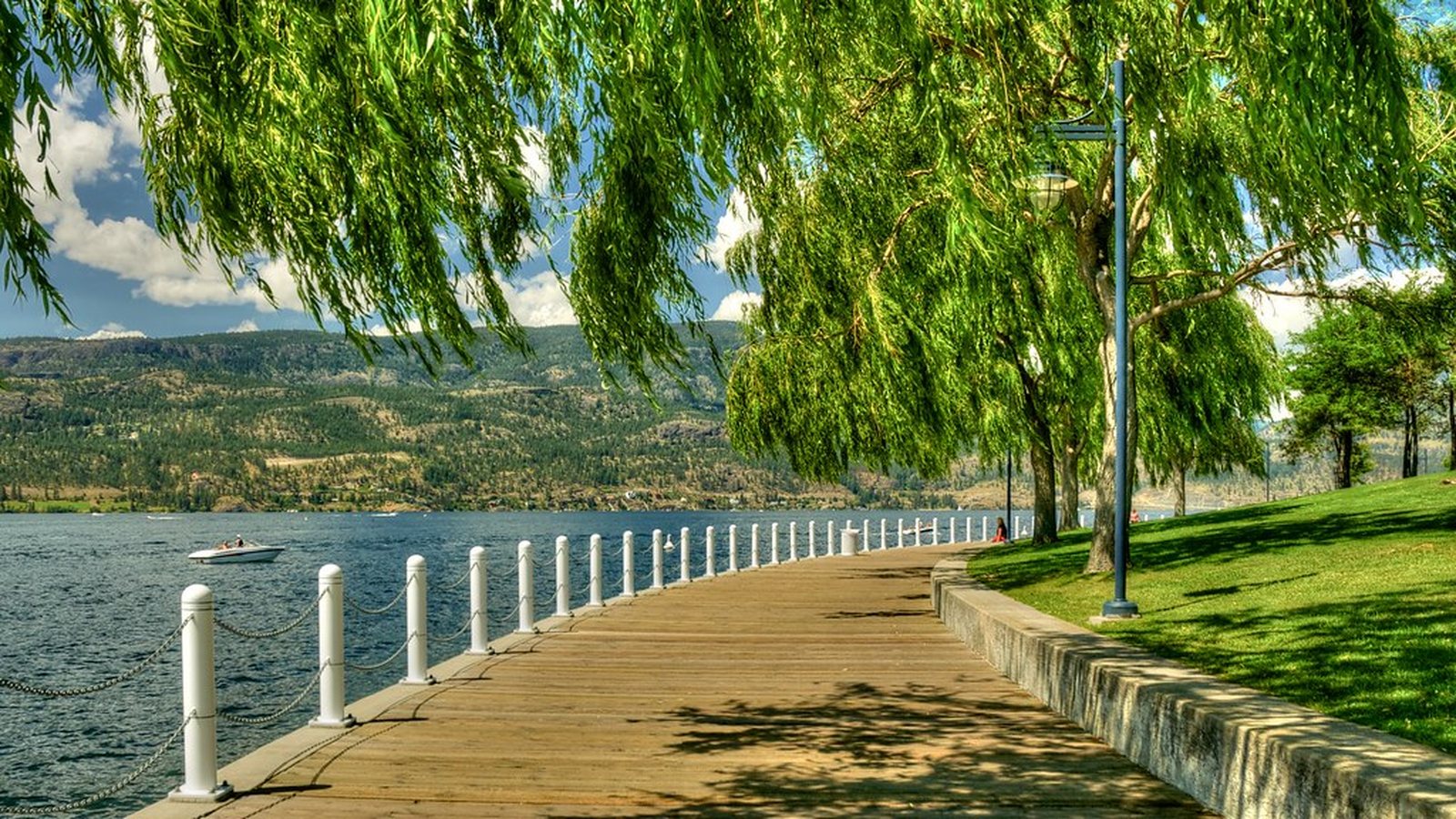 Aerial view of Kelowna North