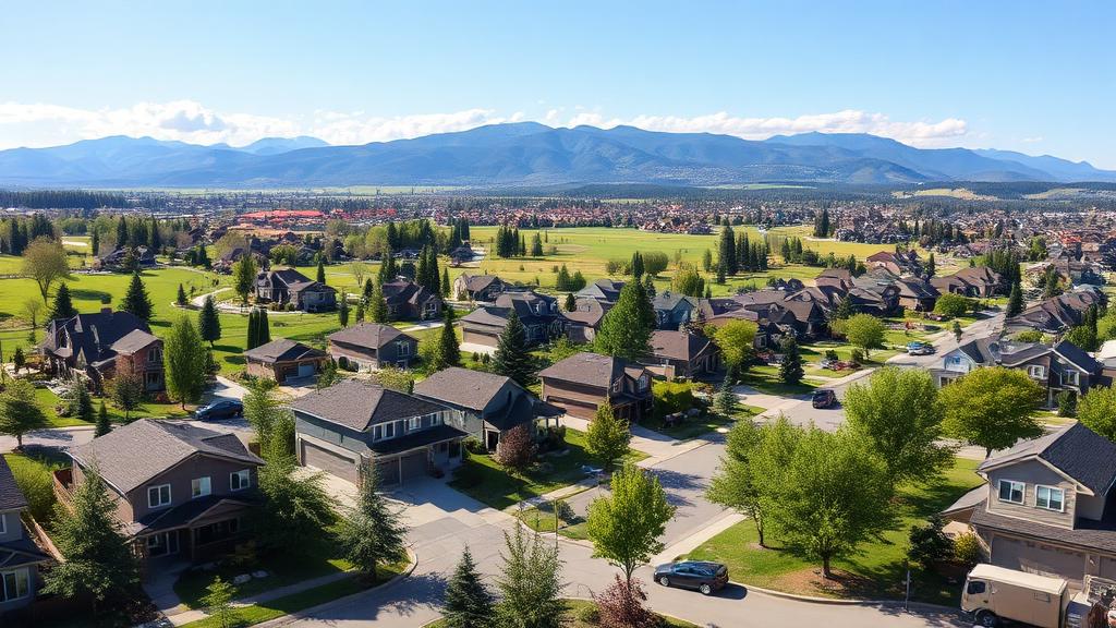 Aerial view of North Glenmore
